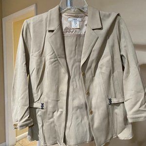 Creme blazer